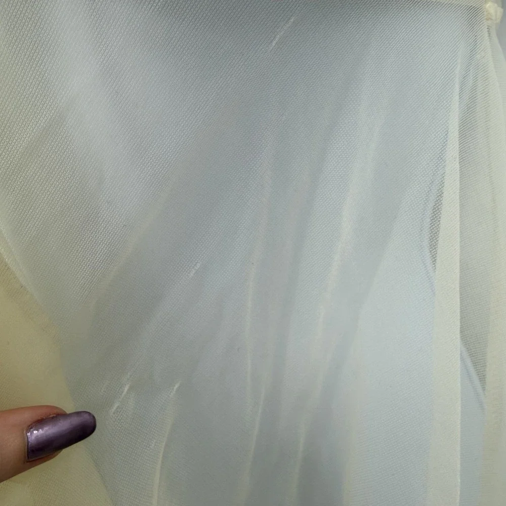 Vintage Inner‎ Most Babydoll Tank Top Size XS Chemise Sheer Ruffle Lingerie